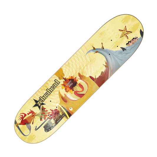 ZEBRAHEAD - "Broadcast To The World" (Skateboard Deck)