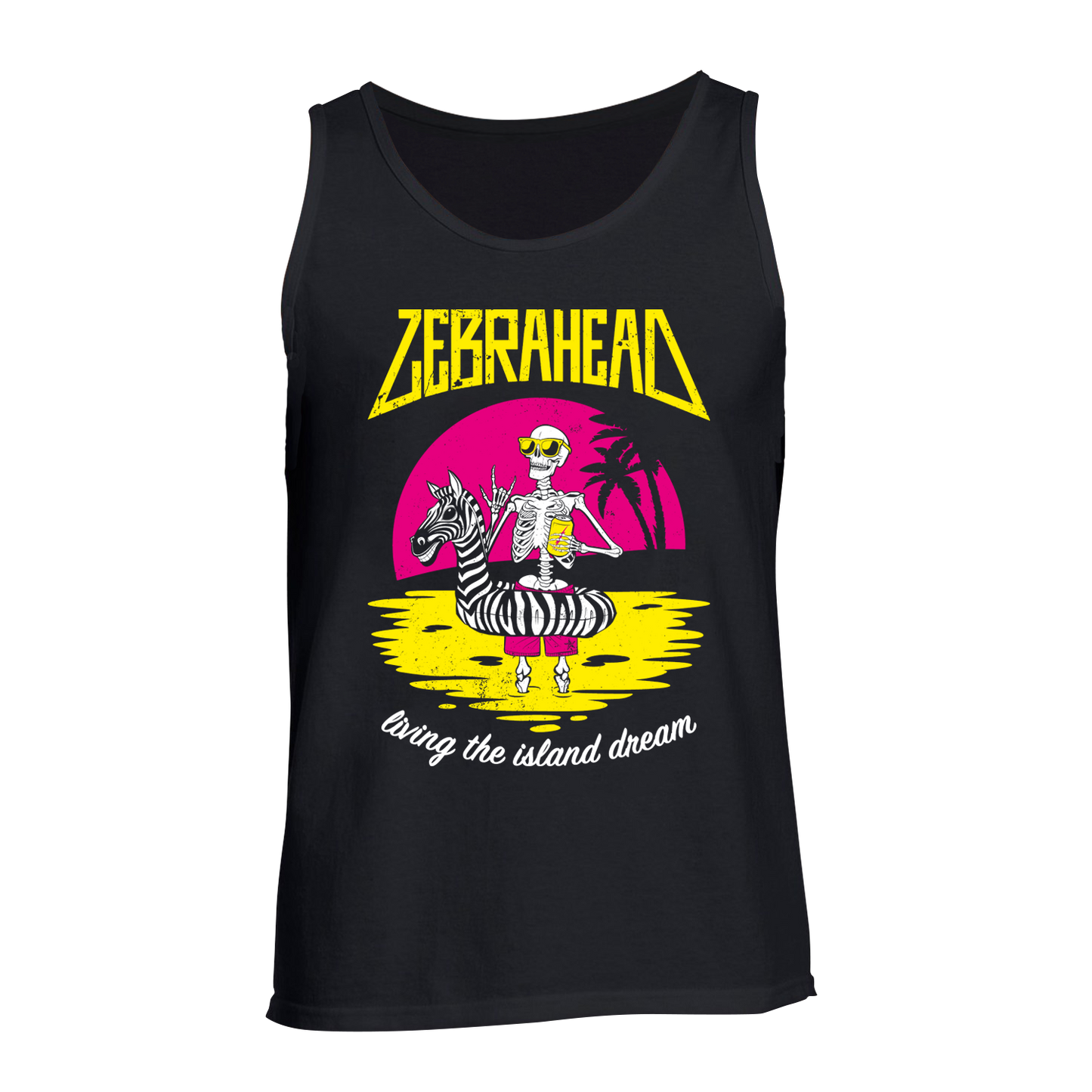 ZEBRAHEAD - "Living The Island Dream" (Black) (Tank Top)