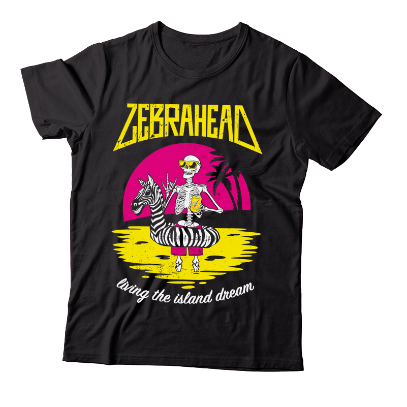 ZEBRAHEAD - « Rose » (Noir) (T-Shirt)