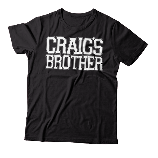CRAIG'S BROTHER - "Homecoming" (Black) (T-Shirt)