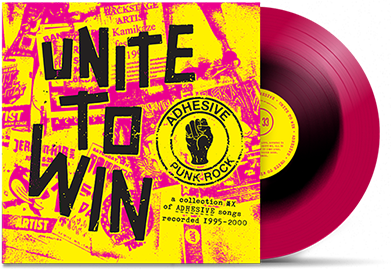 ADHESIVE - "Unite To Win" (Gatefold LP)