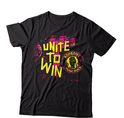 ADHESIVE - "Unite To Win"