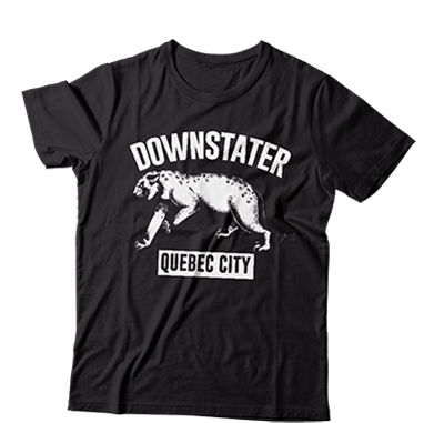 DOWNSTATER - "Jaguar" (Black) (T-Shirt)