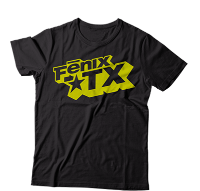 FENIX TX - "Logo" (Black) (T-Shirt)