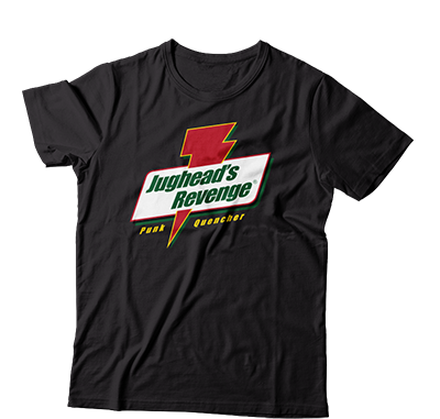 JUGHEAD'S REVENGE - "Gatorade Logo" (Black) (T-Shirt)