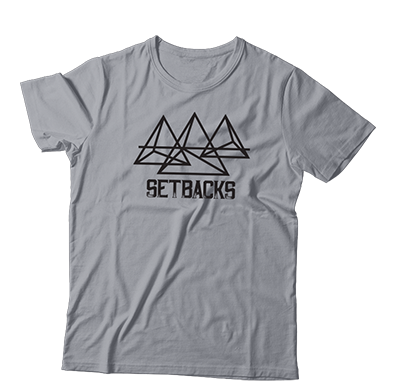 SETBACKS - "Triangles Logo"
